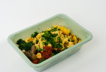 Shakshuka With Scrambled Egg