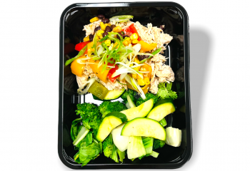 Mexican Lime Chicken with Roasted Garden Vegetables Mexican Lime Chicken with Roasted Garden Vegetables