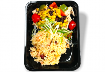 Mexican Lime Chicken Burrito Bowl with Cilantro Rice & Beans Mexican Lime Chicken Burrito Bowl with Cilantro Rice & Beans