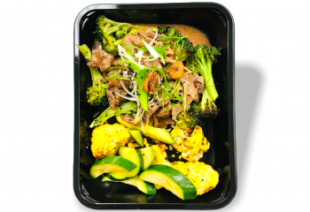 Beef and Broccoli Marinated Vegetable