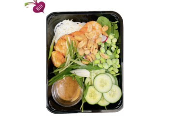 lemon Tofu Vermicelli Bowls (vegan)