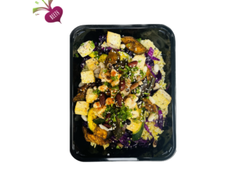 Harissa and Bean Tofu Bowl