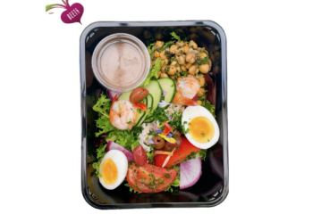 Prawn and Pacific Snapper Nicoise Greens