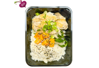 Miso Baked Cod With Sesame Rice