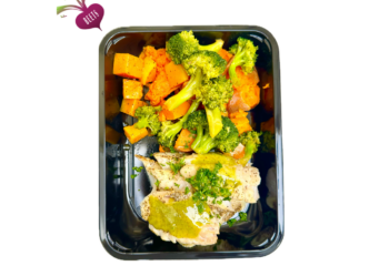 Baked Red Snapper Charred lemon Thyme Vinaigrette Yams