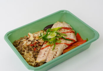 Baked Cod and Lentil Superfood Bowl